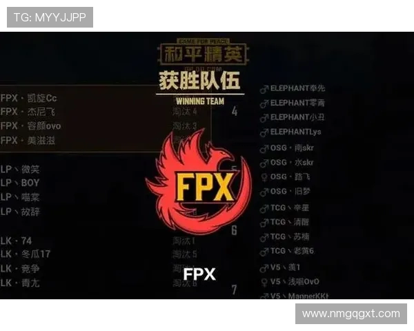 最新和平精英比赛经验TOP10分析RNG战队表现引领潮流